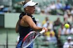 Sejr. Caroline Wozniacki spillede sig let i kvartfinalen i Stuttgart. 