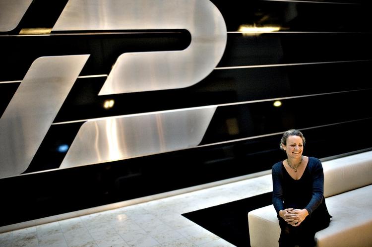 Presset. Overgangen til betalingskanal har kostet flere seere for TV 2 end ventet. På billedet ses adm. direktør Merete Eldrup. 