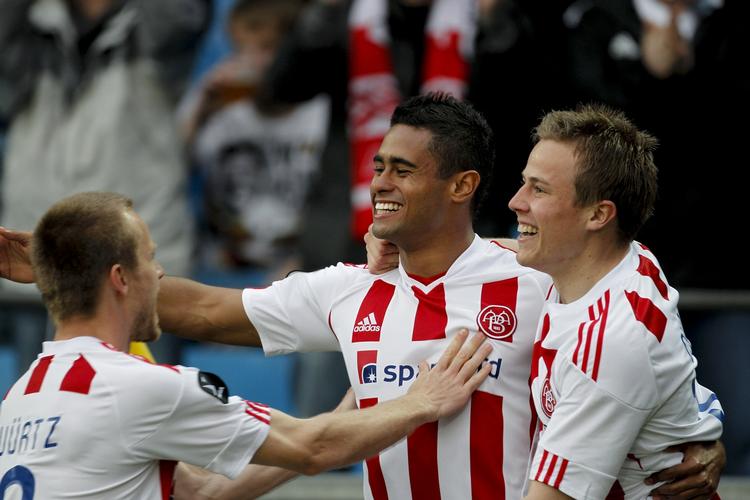Storsejr. Kayke åbnede målfest i Aalborg, hvor AaB slog Randers FC klart. 