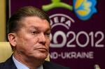 comeback. Med Oleg Blokhin som landstræner opnåede Ukraine det bedste resultat med VM-deltagelse i 2006, men da EM-kvalifikationen kiksede året efter, trak han sig fra jobbet. I dag blev han præsenteret som Ukraines landstræner til EM på hjemmebane næste år. 