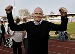 mester. For sjette gang blev Ståle Solbakken dansk mester efter en spillertitel med AaB og fem som træner i FCK. 