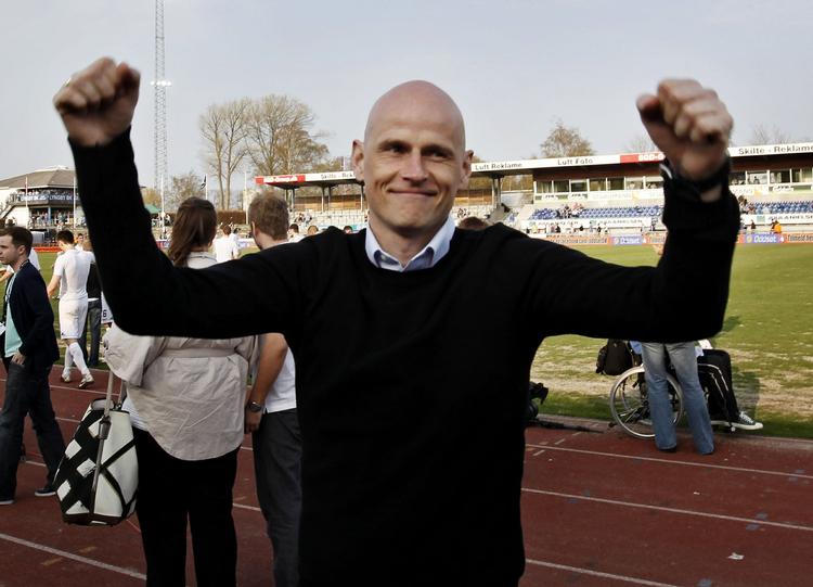 mester. For sjette gang blev Ståle Solbakken dansk mester efter en spillertitel med AaB og fem som træner i FCK. 