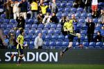 1-0. I sin tredje Superligakamp fik Clarence Goodson scoret sit første mål for Brøndby. 