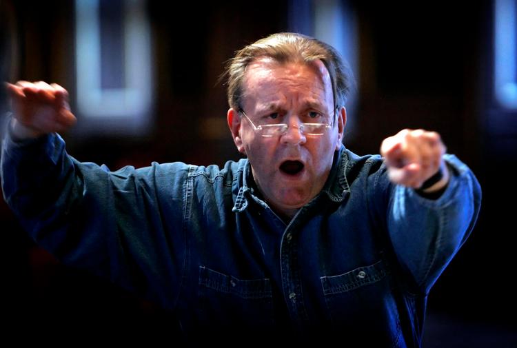 Klagesang. Bo Holten dirigerer sit kammerkor Musica Ficta i Glyptoteket søndag, hvor publikum vil høre nederlandske Orlandus Lassus' 'Sabbato Sancto'. Arkivfoto: Jens Dresling