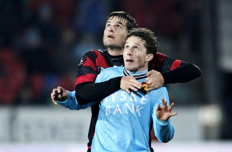 Lejesvend. Morten Nordstrand (forrest) ved ikke, om han har en fremtid i FC København. 