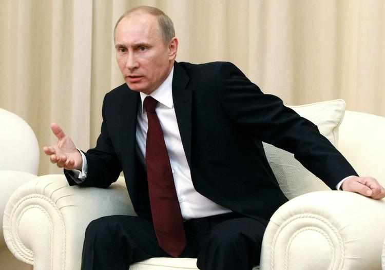 The Russian premier Vladimir Putin is on an official visit to Denmark today. Archive. 