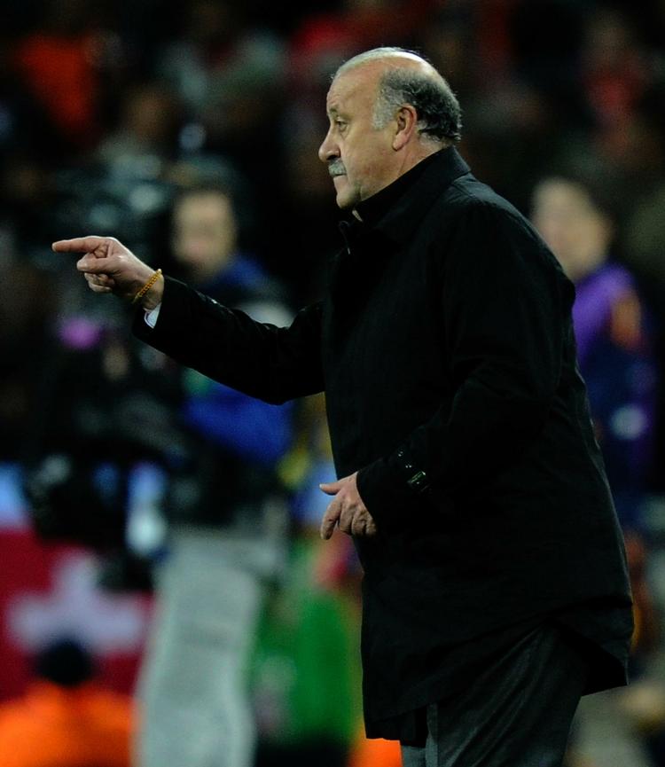chefen. Vicente Del Bosque havde 13 spillere fra Real Madrid og FC Barcelona med i den trup, der sikrede Spanien VM-titlen. 