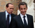 Enighed. Silvio Berlusconi og Nicholas Sarkozy ønsker mulighed for i særlige situationer at kunne begrænse borgernes frie bevægelighed i Europa. 