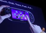 Hacket. Sony er blevet ramt af det  sandsynligvis største hackerangreb mod koncernen, efter at 77 millioner Playstation-brugere har fået stjålet deres personlige data. På billedet anes firmaets direktør Kazuo Hirai ved et reklamefremstød før skandalen rullede. 