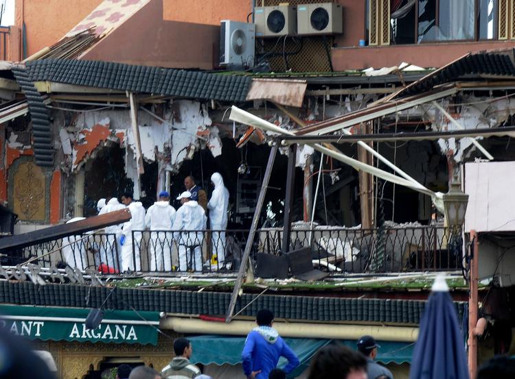 TERROR. Ingen danskere er blandt de personer, der omkom, da en selvmordsbomber slog til i turistbyen Marrakesh. 