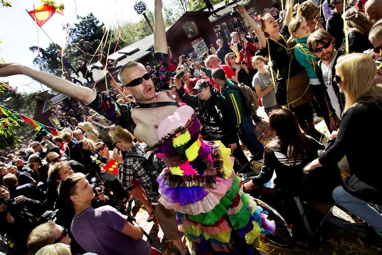 IMØDEGÅELSE. Christiania har holdt lukket i tre dage og brugt tiden på at tænke over situationen. 