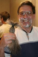 ...i går kom skægget af. 