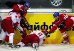 Tæsk. Skulle det danske ishockeylandshold være så godt, at det slår Letland og går i mellemrunde, bliver det nogle voldsomme opgaver, der venter forude. 