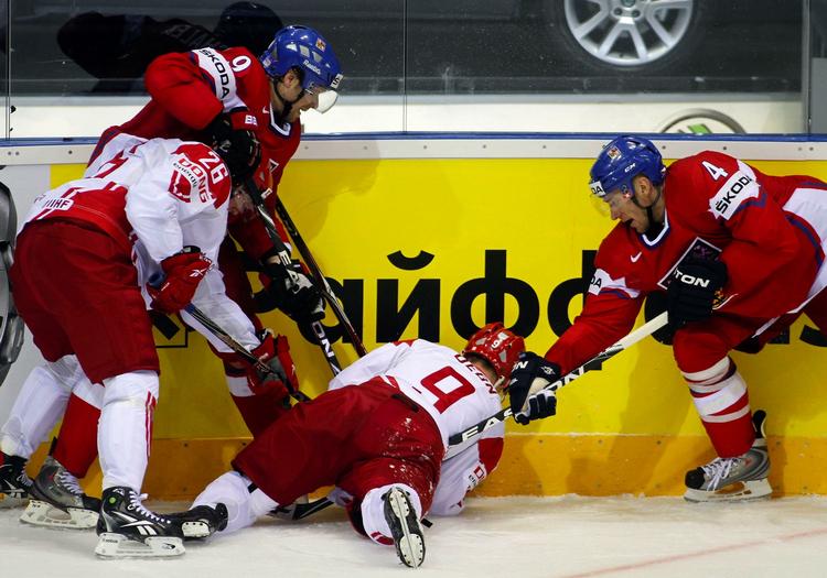 Tæsk. Skulle det danske ishockeylandshold være så godt, at det slår Letland og går i mellemrunde, bliver det nogle voldsomme opgaver, der venter forude. 
