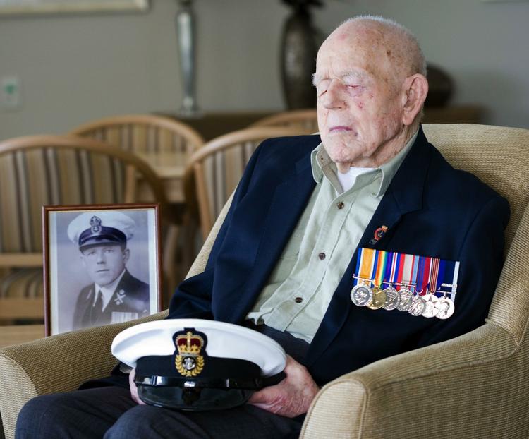 Veteran. Claude Choules døde i aftes på et plejehjem i Perth i Australien. 