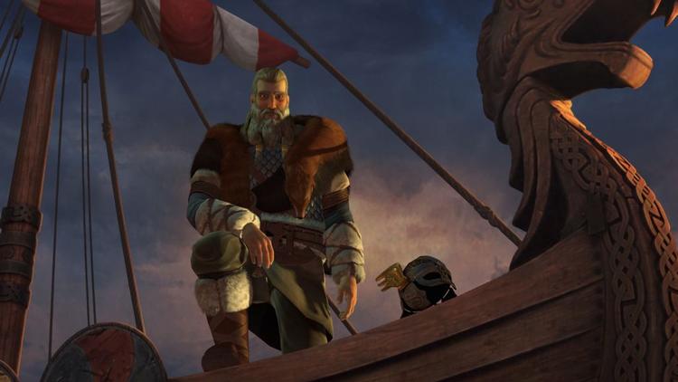 Vikingekrig. Civilizations V's nye  udvidelsespakke sætter dig i skoene på Harald Blåtand. 