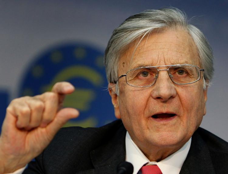 SÅ LILLE ER RENTEN. ECB's præsident Trichet rørte ikke ved den rekordlave rente på centralbankens møde i dag. 