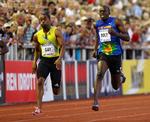lynduellen. Diamond League-stævnet i Stockholm 6. august bød på et af de sjældne opgør mellem Tyson Gay og Usain Bolt. 