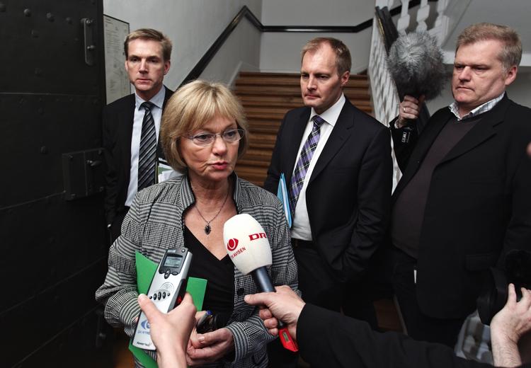 Spareplan. Pia Kjærsgaard havde ifølge forsker forventet, at ændringerne i børnechecken ville ramme indvandrerfamilier. Men hun og Dansk folkeparti tog tilsyneladende fejl. Arkivfoto. 