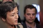 Forhandlinger om regeringens 2020-plan i finansministeriet.  De radikales Margrethe Vestager ankommer til forhandlingerne ved siden af finanspolitisk ordfører Morten Østergaard. 