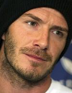 ulykke. David Beckham slap billigt fra et biluheld i det sydlige Californien, hvor en 40-årig mand blev indlagt på grund af nakkesmerter. 