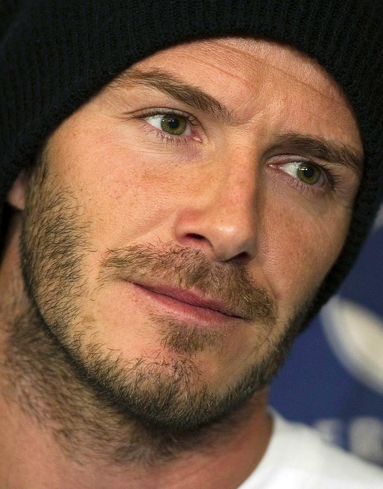 ulykke. David Beckham slap billigt fra et biluheld i det sydlige Californien, hvor en 40-årig mand blev indlagt på grund af nakkesmerter. 