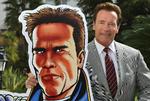 Governator. Sikkert er det, at  Arnold Schwarzenegger - i en tegneserie - skal spille en guvernør, der lægger politikken på hylden og beslutter sig for at bekæmpe kriminalitet ud fra et hightech-hovedkvarter under sit hus i Californien. 