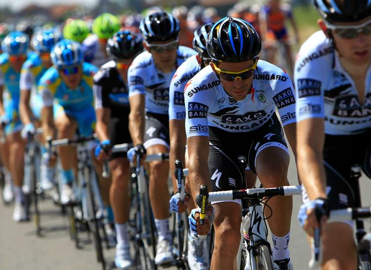 FAVORIT. Alberto Contador er Saxo Bank-Sungards trumfkort i Giro d'Italia. 