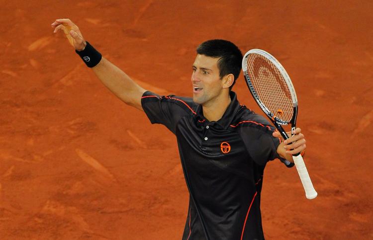 grusvinder. For anden uge i træk vandt Novak Djokovic på grus, da han finalebesejrede Rafael Nadal. 
