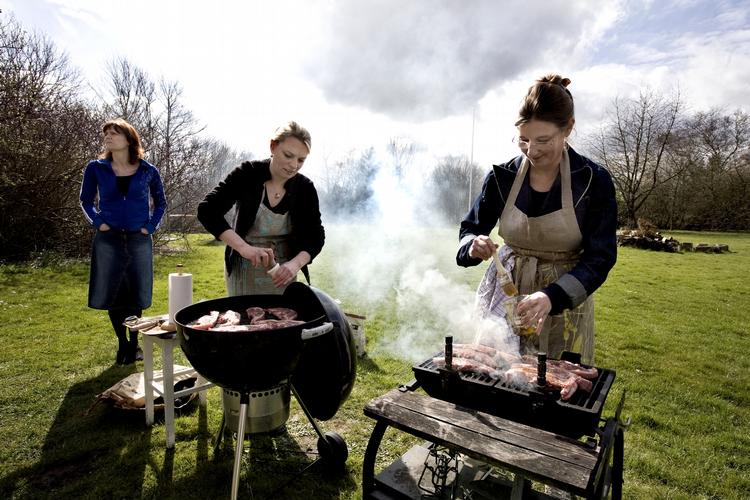 Når kvinder går til grillen