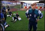 landstræner. Efter som den eneste dansker at være blevet kåret som Årets Fodboldspiller i Europa blev Allan Simonsen blandt andet landstræner i Færøerne og Luxembourg. 