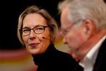 Team. Generaldirektør Maria Rørbye Rønn og bestyrelsesformand Michael Christiansen mener, at programkvaliteten bliver forbedret med den nye strukturændring.