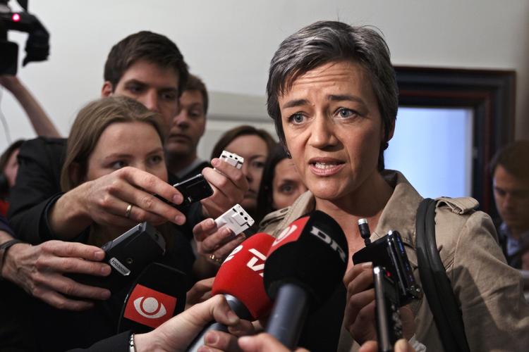 The Social Liberal Leader Margrethe Vestager who sees agreement with the government on as 2020 Plan. Archive. 