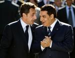 Diktator. Zine El Abidine Ben Ali ses her til højre i selskab med Frankrigs præsident, Nicolas Sarkozy, fra dengang, hvor han stadig sad uantastet på magten. 