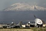 Sigonella. Vulkanen Etna er den sceniske baggrund til de efterhånden mange danske missioner fra den sicilianske luftbase. 