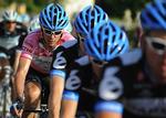 jubilæum. På 80-årsdagen for uddelingen af de første rosa trøje, kørte skotten Robert Millar i går en stille etape i Giroens førertrøje. 