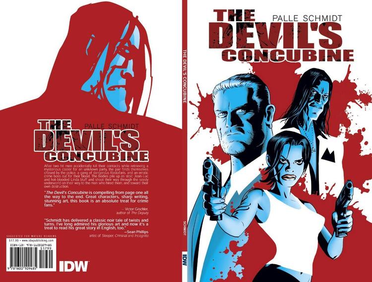 Succes. Han har allerde solgt filmrettighederne til sin tegneserie. Det glider for Palle Schmidt. 