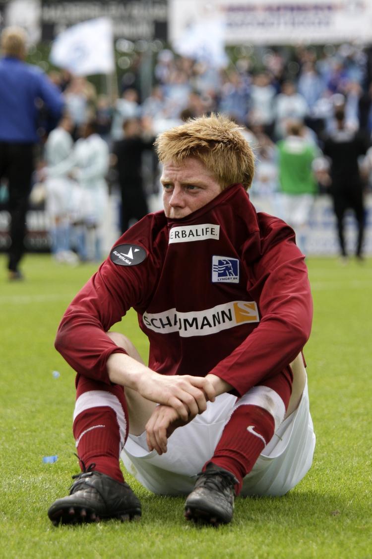 øv. Efter nederlaget i Haderslev er Anders Christiansen og Lyngby skubbet ned under nedrykningsstregen. 