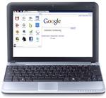 Det eneste deciderede program, der befinder sig i maskinen, er Googles browser Chrome. Derfor kan den bærbare starte og være på nettet på otte sekunder. 