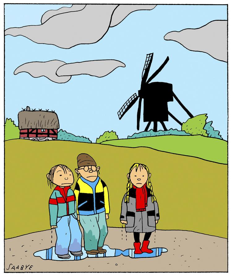 Tegning: Jørgen Saabye 
