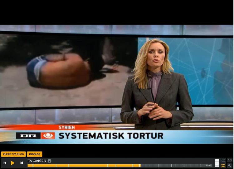 FALSUM. DR bragte i går gamle billeder fra Irak, men hævdede, at der var tale om nye billeder fra Syrien. 