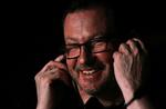 Lars von Trier at a news conference in Cannes. 