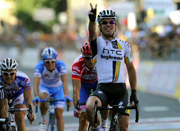 sprinteropgør. Mark Cavendish viste igen sine evner i spurten, da briten vandt dagens etape i Giri d'Italia. 