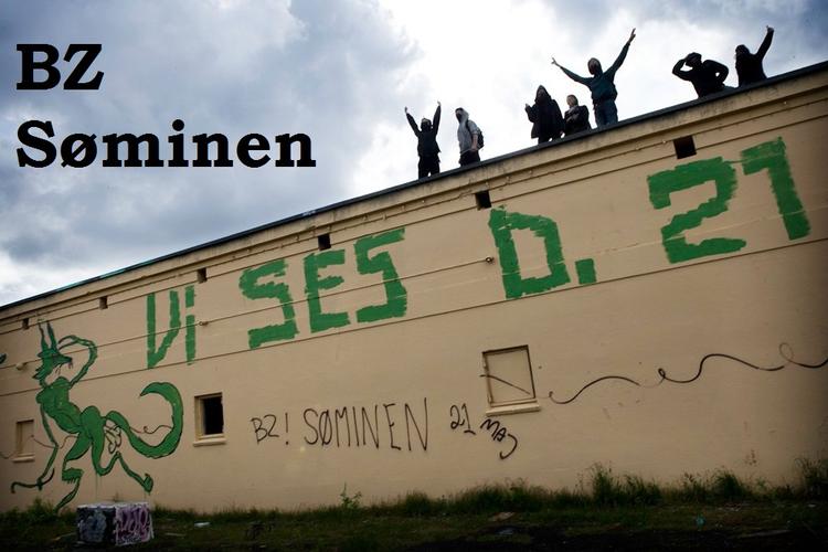 Skarnsunger. Søminedepotet er ejet af byggematadoren Mogens de Linde, men gruppen 'BZ Søminen' vil have ret til at bruge det øde område. 