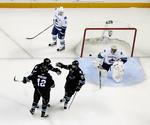 slutspil. San Jose vandt 4-3 og har nu spillet sig ind i semifinaleserien mod Vancouver Canucks. 