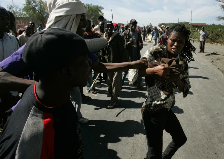 Rettigheder. Den folkelige opbakning til demokrati i Afrika er i bedste fald moderat. Kun 70 pct. af afrikanerne i gennemsnit foretrækker demokrati frem for andre styreformer. Her er vi i Kenya, hvor demokratiet også har trange tider. Arkivfoto: Karel Prinsloo 
