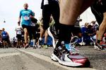 42 kilometer - det er hårdt for bentøjet. 