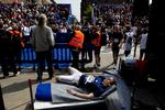 færdig. 21-årige Paw Wöhlk slapper af efter sit første maraton. 