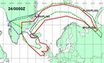Askesky. Ifølge det britiske meteorologiske institut når askekyen Irland og Skotland i nat. DMI vurderer, at den fortsætter mod Danmark. 