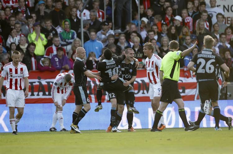 redningen. 1-0-målet af Søren Frederiksen var med til at sikre SønderjyskE endnu en sæson i Superligaen. 